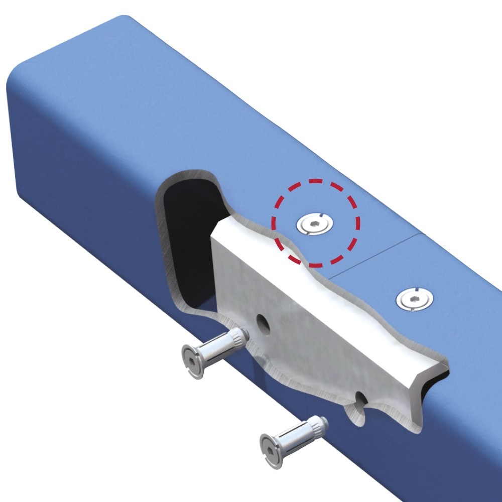 Flush Fit Hollo-Bolt Embedded Architecture Connection